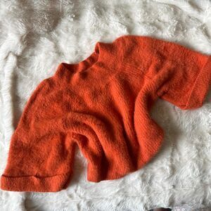 Unbranded Women's Orange Sweatshirt
